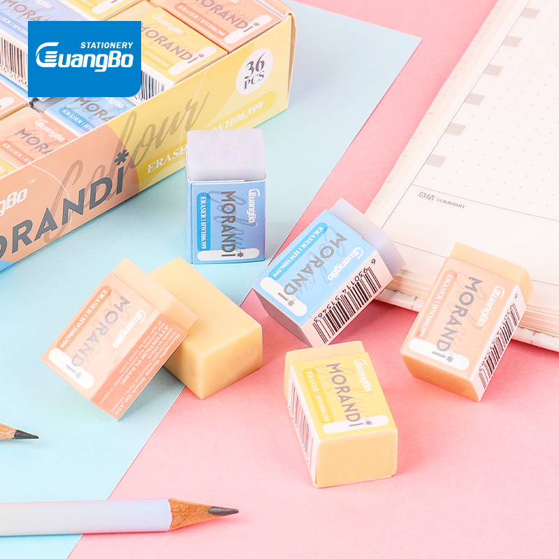 MORANDI PVC ERASER, ASSTD.COLORS