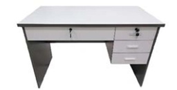 [CM-17G] BICOL OFFICE TABLE w/ 3 DRAWERS &amp; 1 CENTER DRAWER