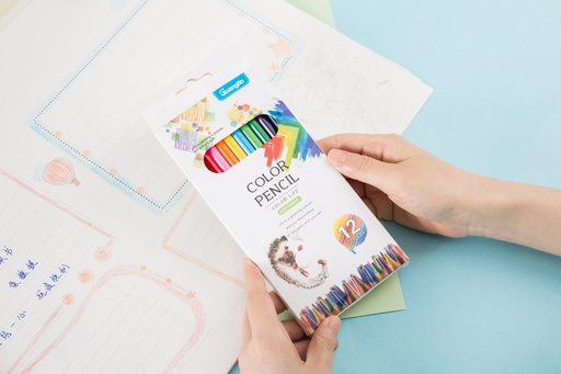 [HQT04551] COLOR PENCIL, 12 COLORS