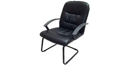 [CH218] TOWNSVILLE PVC VISITOR'S CHAIR WITH ARMREST, L50*W60*H110 CM