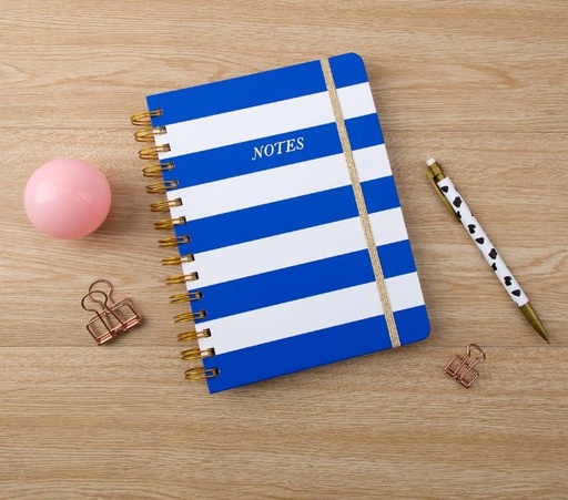 [HWFB06233] HARD COVER SPIRAL NOTEBOOK, A5, 80SHEETS
