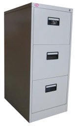 [FC-3D] NORWAY 3 DRAWER FILING CABINET W/ PLASTIC DIVIDER, 456X620X1031