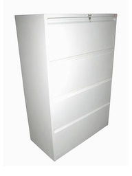 [FD-4] WESTMINSTER 4 DRAWER LATERAL CABINET, 900*450*1332MM